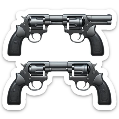 4 guns sticker