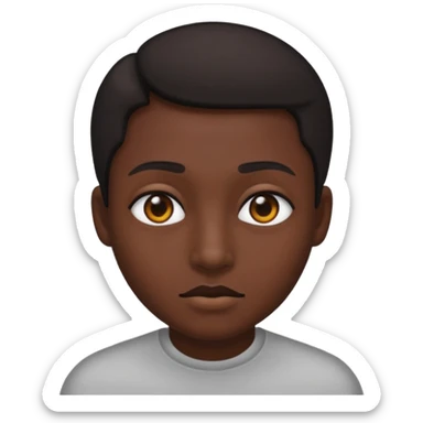 I said black eyes sticker