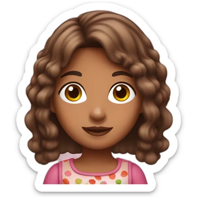 neapolitan girl sticker