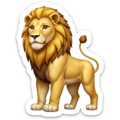 lion sticker