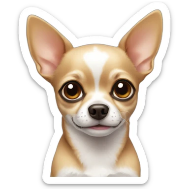 Cute little Chihuahua   sticker