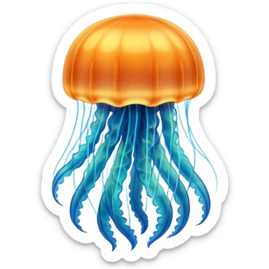 Aesthetic jellyfish  sticker