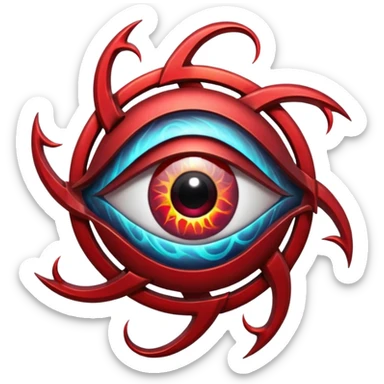 Eye of chaos warhammer sticker