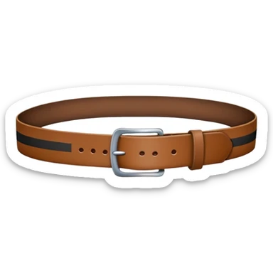 brown belt for martial arts sticker