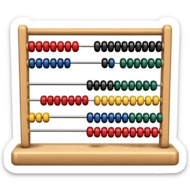 abacus design different sticker