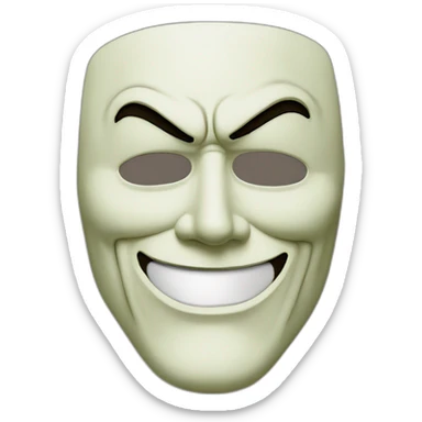 The mask jim carrey sticker