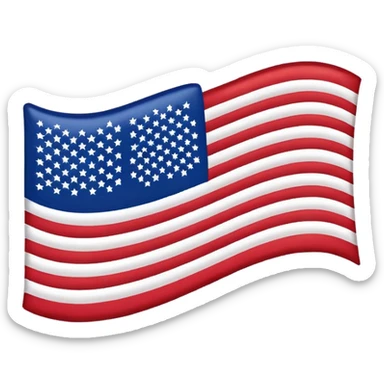 AF America first flag sticker