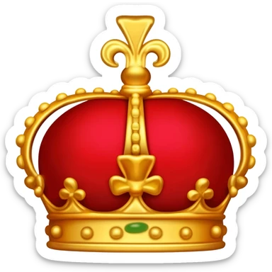 Owner emoji like full red crown, which I can copy from here sticker