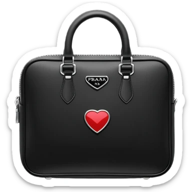 original logo prada milano sticker