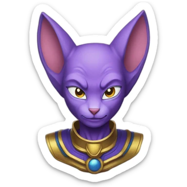Beerus sticker