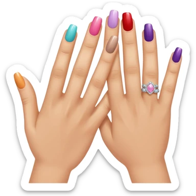 manicure sticker