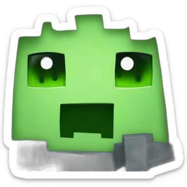 Creeper minecraft sticker