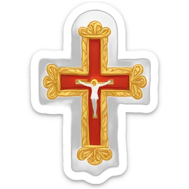 Orthodox Christian flag sticker