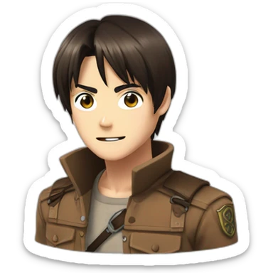 Eren Jaeger sticker