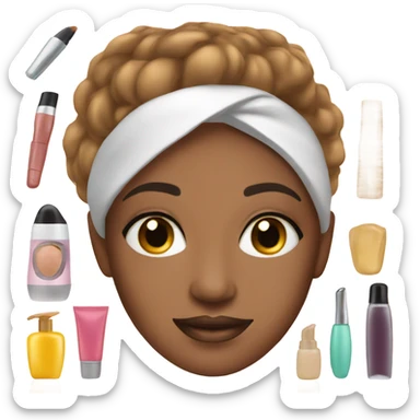 Beauty, self care, cosmetics  sticker