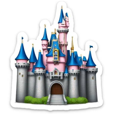 Disney world castle sticker