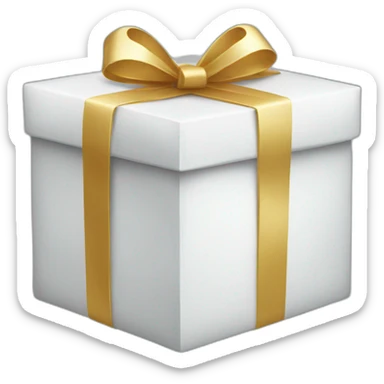 white present sticker