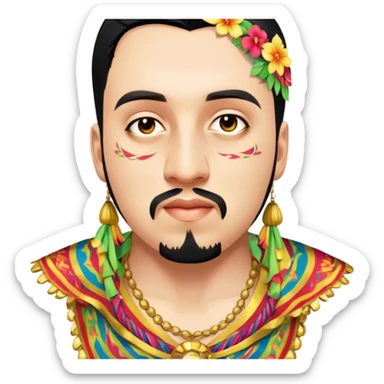 Traditional Dancer sticker