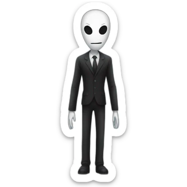Slenderman sticker
