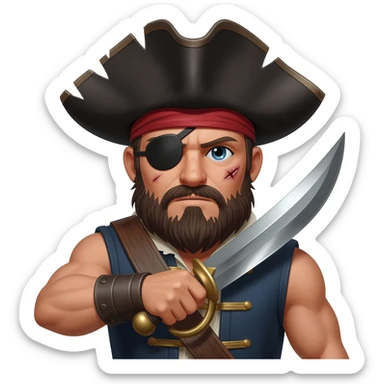 pirate sticker