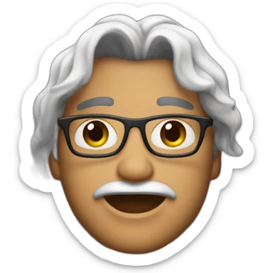 Chano from the Argentinian Band Tan Biónica sticker