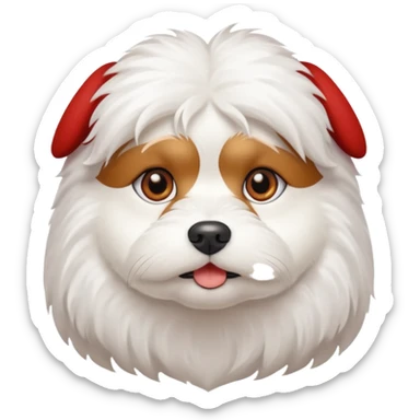Bichon maltes sticker