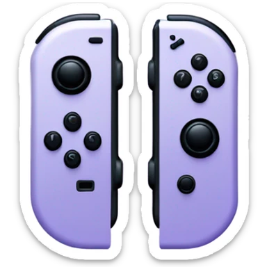 Lilac switch joycon  sticker
