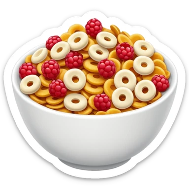 Cereal RED UNIDOS Flavor sticker