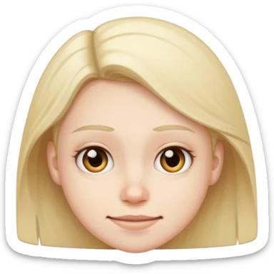 awkward forced Half smile smirk sticker