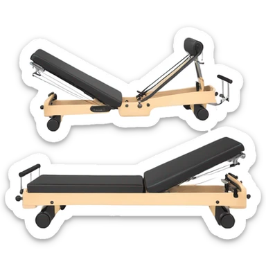 Pilates reformer sticker