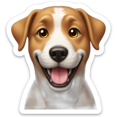 smile-dog sticker