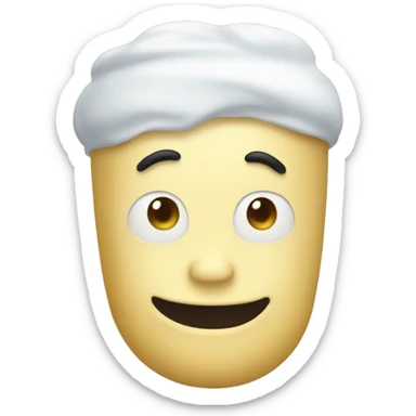 mayonnaise sans visage sticker