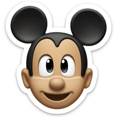 Mickey alegre sticker