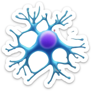 nerve cell sticker