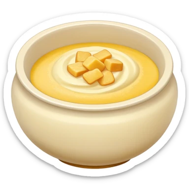 bowl of semolina sticker