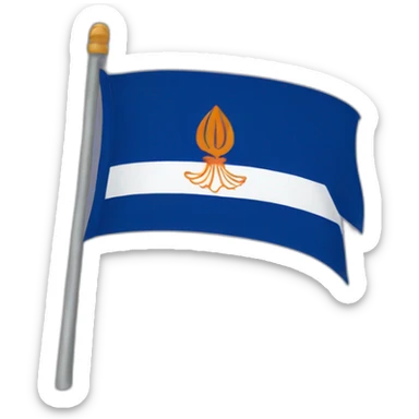 Sikh flag sticker