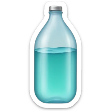 Bouteille d'eau sticker