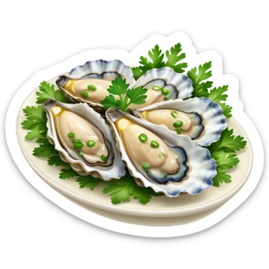 oyster salad sticker