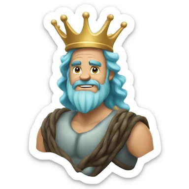King Triton  sticker