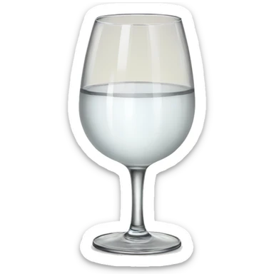 copa de vino blanco sticker