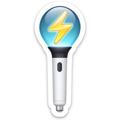 Huntrix lightstick sticker