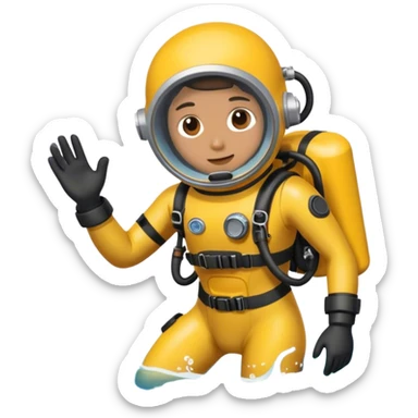 studying biology in the ocean sticker