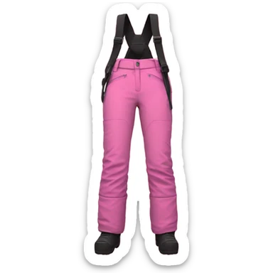 Pink Winter pants sticker