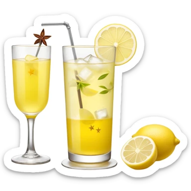 A workflow of 3–4 connected nodes, but instead of classic app icons, each node is inspired by pastis items:
– a pastis glass (yellow drink + lemon)
– a slice of lemon
– an ice cube
– a tiny anise star (optional) sticker