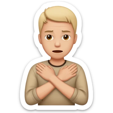 human back pain sticker