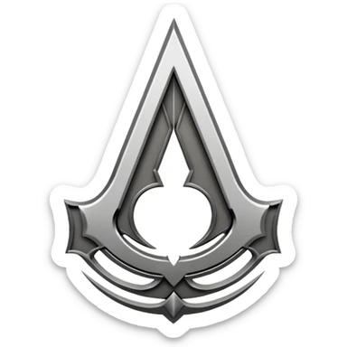 Assassin's creed simbol emoji sticker