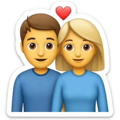 pareja sticker
