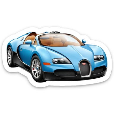 Cars Bugatti  sticker