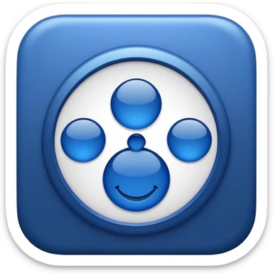 dark blue 
schedule sticker