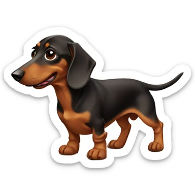 dachshund sticker